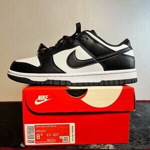 Nike Dunk Low Retro Black / White - Panda Sneakers Size 10
